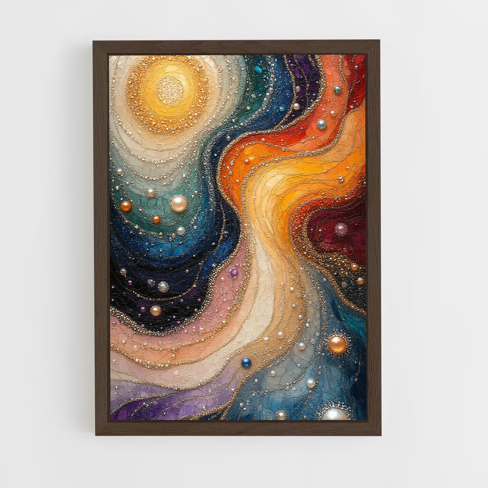 Poster abstrait cosmique captivant – affiche Art spatial (vue 5)